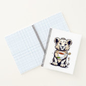 漫画のライオン ノートブック (内部)