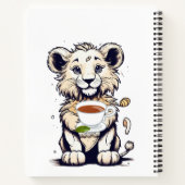 漫画のライオン ノートブック (裏面)