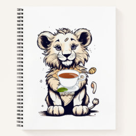 漫画のライオン ノートブック