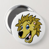 漫画のライオン 缶バッジ (正面&裏面)