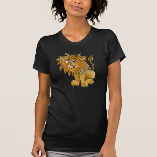 漫画のライオンTシャツとアパレルギフト Tシャツ (正面)