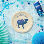 漫画のラクダ誕生日パーティパーソナライズされたー ペーパープレート (パーティー)