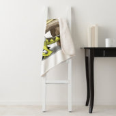 漫画のラプターの詩人の考えイラストレーション。 シェルパブランケット (インサイチュ)