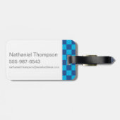 漫画のラベンクローの紋章 ラゲッジタグ (裏面横)