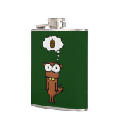 漫画のリス フラスク (左)