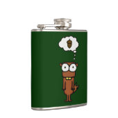 漫画のリス フラスク (右)