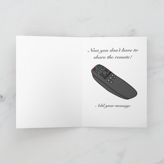 漫画のリモコン・コンパおもしろいシエーションカード カード (内部)