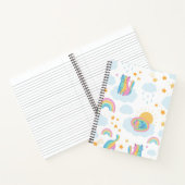 漫画のレインボーキャッツ ノートブック (内部)