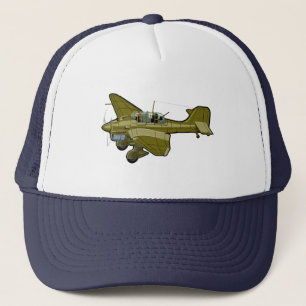 漫画のレトロ爆撃機 キャップ