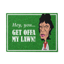 漫画のロックンロールの玄関マット