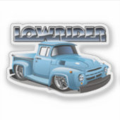 漫画のローライダー シール (正面)