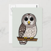 漫画のワシミミズク ポストカード (正面/裏面)