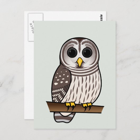 漫画のワシミミズク ポストカード (正面/裏面)