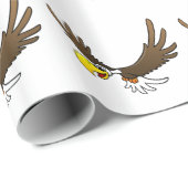 漫画のワシ ラッピングペーパー (ロールコーナー)