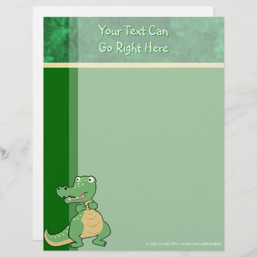 漫画のワニ文字の文房具 (正面/裏面)