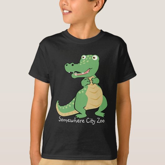 漫画のワニTシャツ Tシャツ (正面)