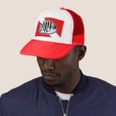 漫画の上級曹長飛び込み旗 キャップ (インサイチュ)