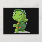 漫画の亀が学校に行く ポストカード (正面)