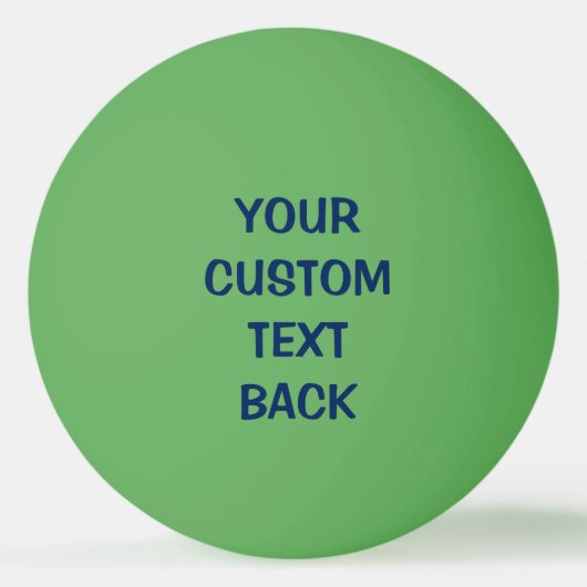 漫画の亀 卓球ボール (裏面)