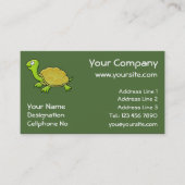 漫画の亀 名刺 (正面)