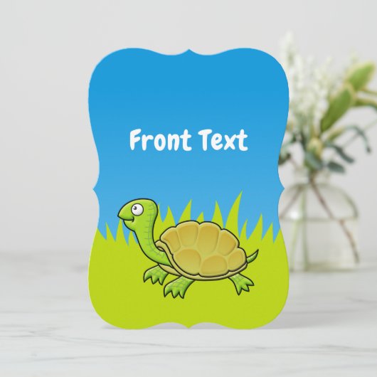 漫画の亀 招待状 (スタンド正面)