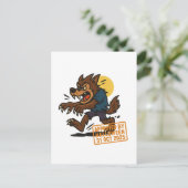 漫画の人狼 – ハロウィーンによって承認 ポストカード (スタンド正面)