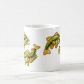 漫画の低音の魚 コーヒーマグカップ (中央)