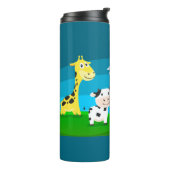 漫画の動物 タンブラー (回転左)