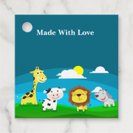 漫画の動物 フェイバータグ