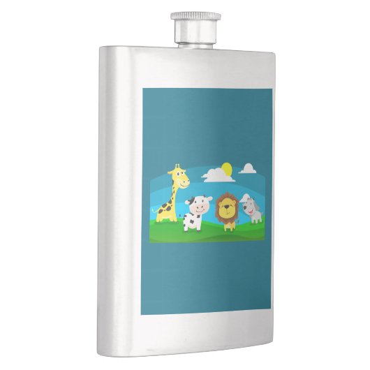 漫画の動物 フラスク (右)