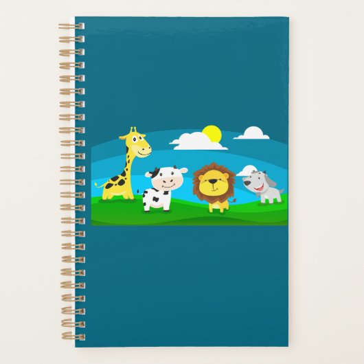 漫画の動物 プランナー手帳 (正面)