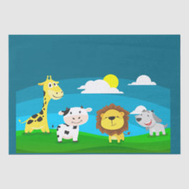 漫画の動物 薄葉紙