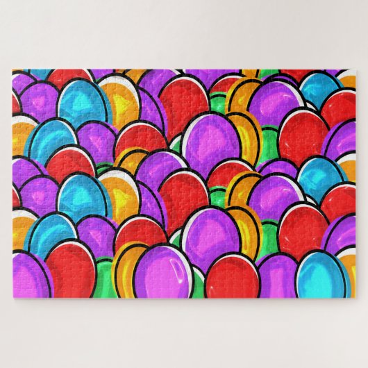 漫画の卵パズル ジグソーパズル (横)