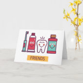 『漫画の口気にの友人』 カード (黄色い花)