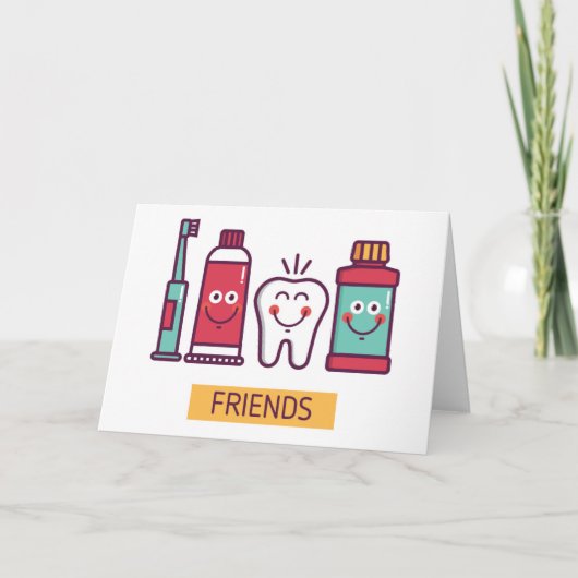 『漫画の口気にの友人』 カード (正面)