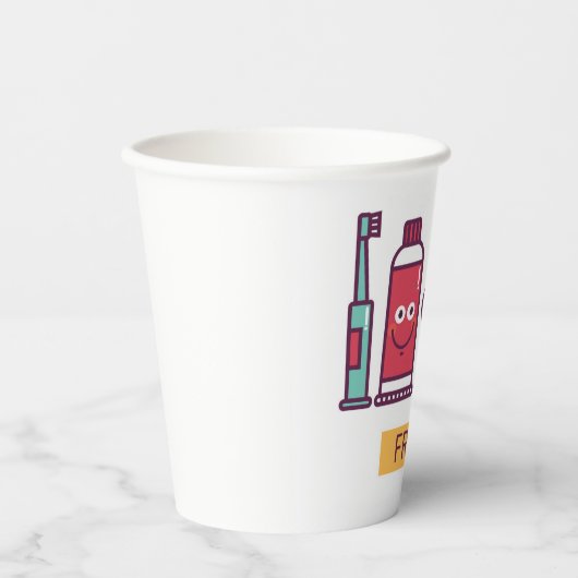 『漫画の口気にの友人』 紙コップ (正面)