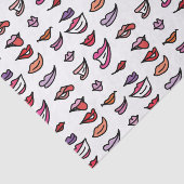 漫画の口紅スマイルおもしろいパターン 薄葉紙 (詳細)