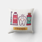 漫画の口頭心配の友人 クッション (裏面)