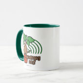 漫画の叫びマンドレイクキャラクターアート マグカップ (正面左)