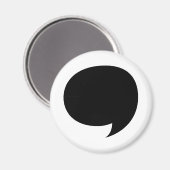 漫画の吹き出し マグネット (正面/裏面)