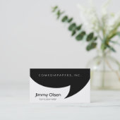 漫画の吹き出し 名刺 (スタンド正面)