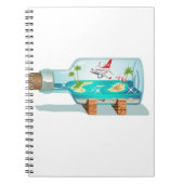 漫画の夏のクリスタルボール ノートブック (正面)