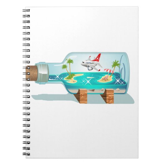 漫画の夏のクリスタルボール ノートブック (正面)