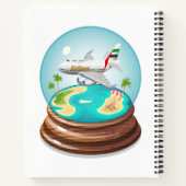 漫画の夏のクリスタルボール ノートブック (裏面)