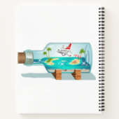 漫画の夏のクリスタルボール ノートブック (裏面)