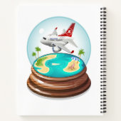 漫画の夏のクリスタルボール ノートブック (裏面)