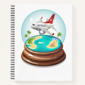 漫画の夏のクリスタルボール ノートブック (正面)