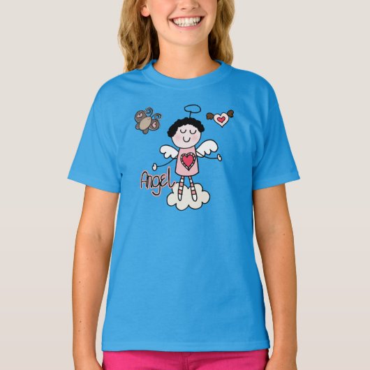 漫画の天使 Tシャツ (正面)