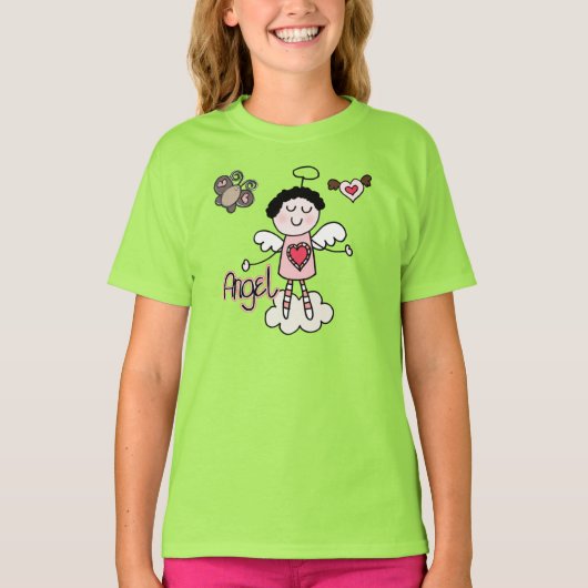 漫画の天使 Tシャツ (正面)