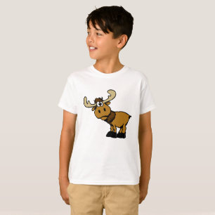 漫画の奇妙なムース 背景色の選択 Tシャツ